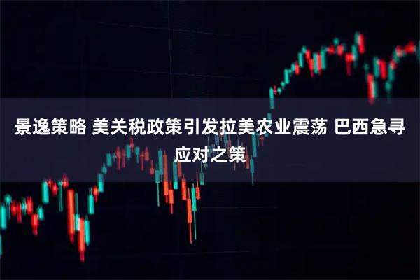 景逸策略 美关税政策引发拉美农业震荡 巴西急寻应对之策
