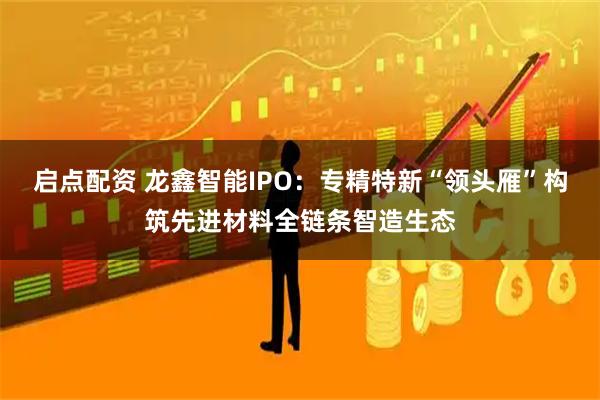 启点配资 龙鑫智能IPO:专精特新“领头雁”构筑先进材料全链条智造生态